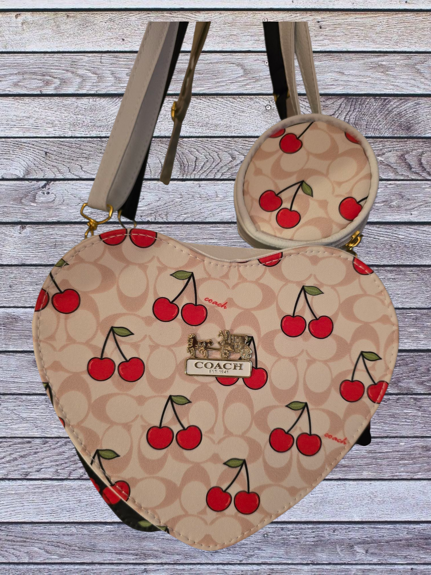 Cartera con monedero coach