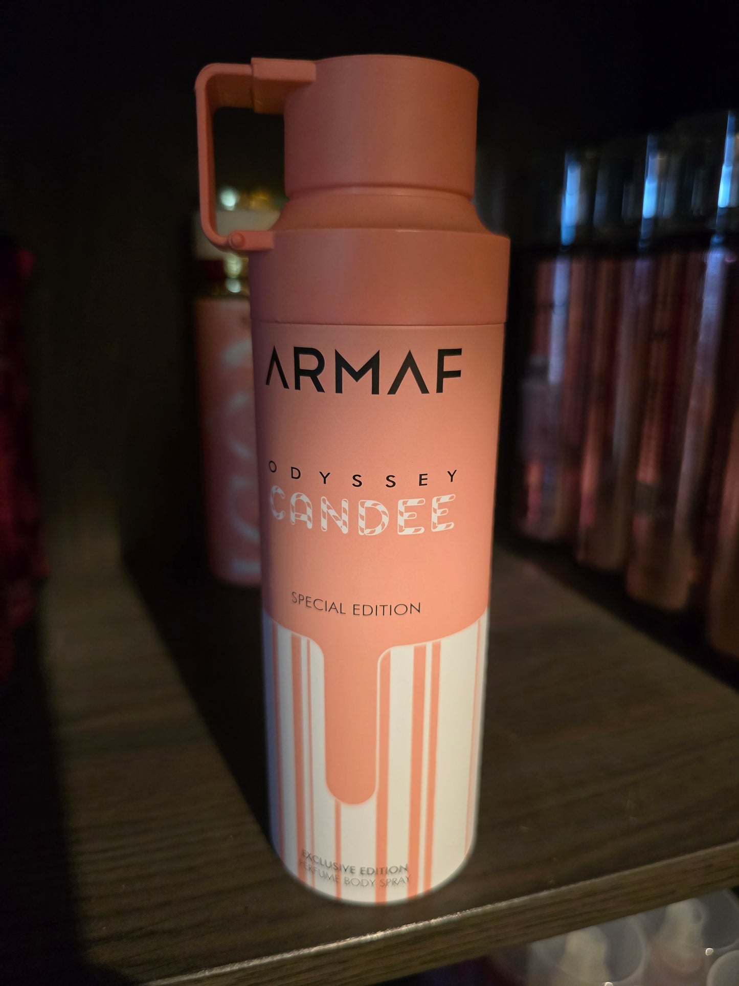 Aerosol odyssey candy