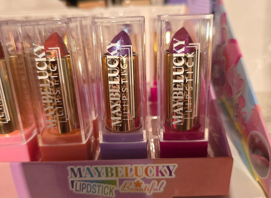 Lipstick tornasol y brillo