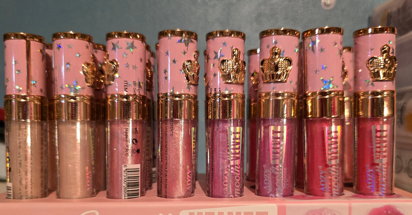 Lipgloss con color suave