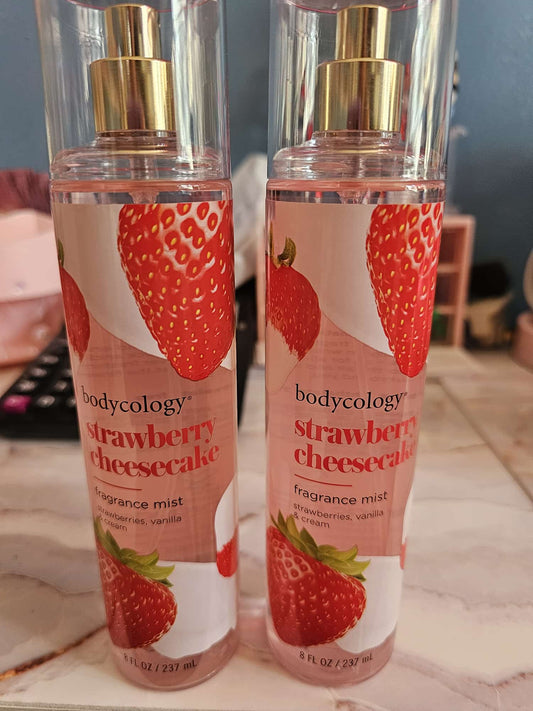 Splash strawberry cheese cake