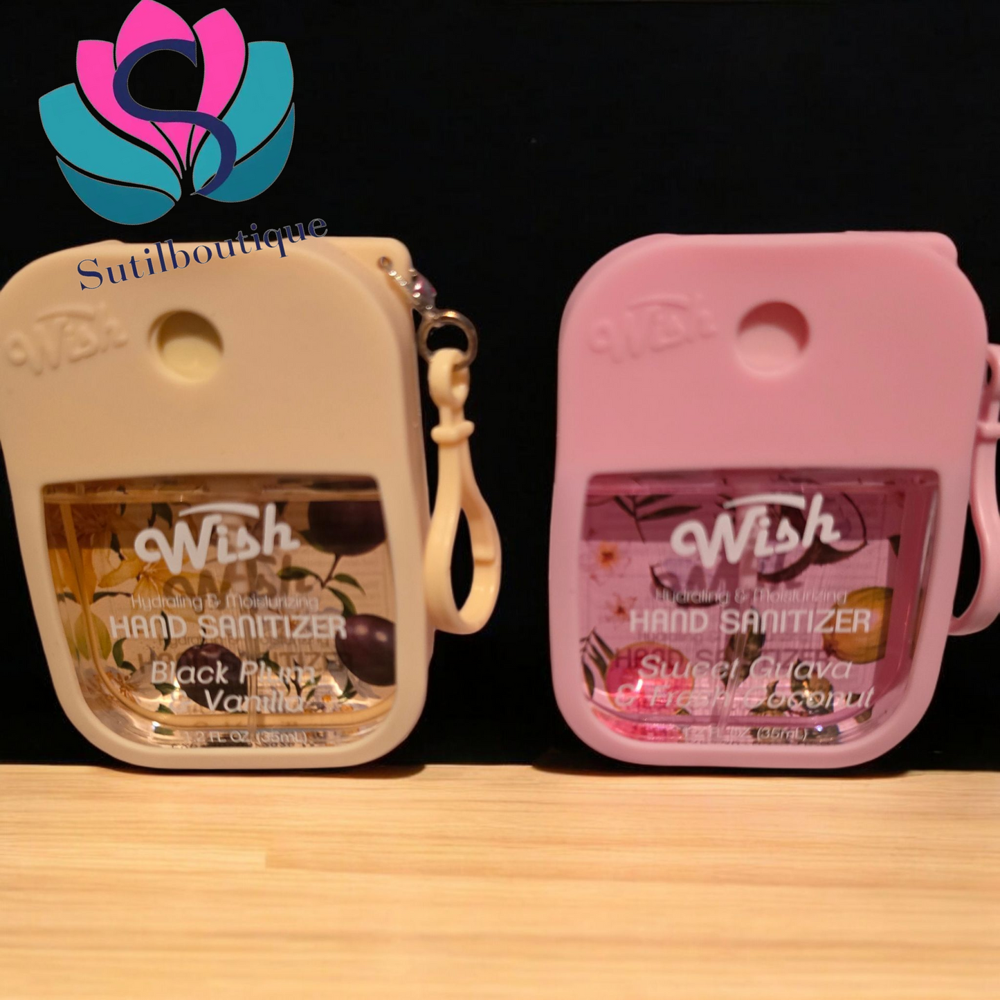 Hanitizer y llaveros marca wish